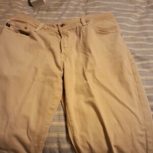 Ag Adriano Goldschmied Khaki Trousers